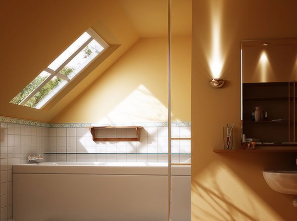 Attic Bathroom Design