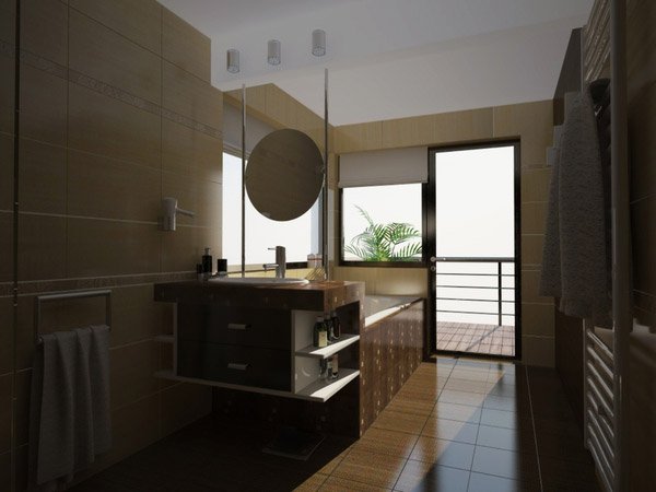 Realistic Bathroom Design