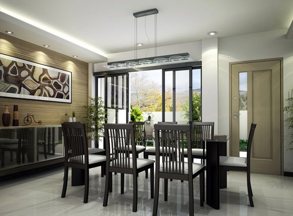 15 Adorable Contemporary Dining Room Designs | Home Design Lover