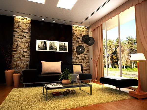 Amazing Contemporary Living Room Design