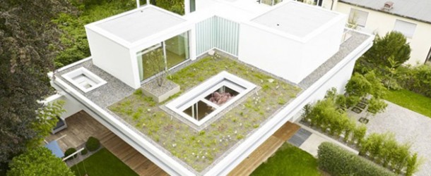 The Distinct and Simple Rooftop Garden of House S