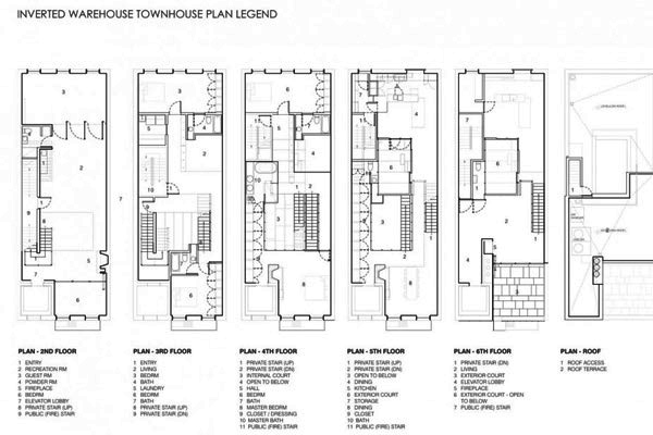 Inverted Warehouse Townhouse