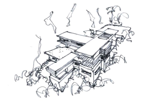 Villa Amanzi Sketch