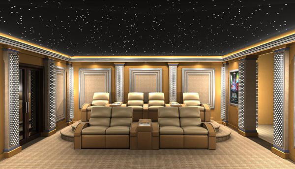 Futuristic Home Theater