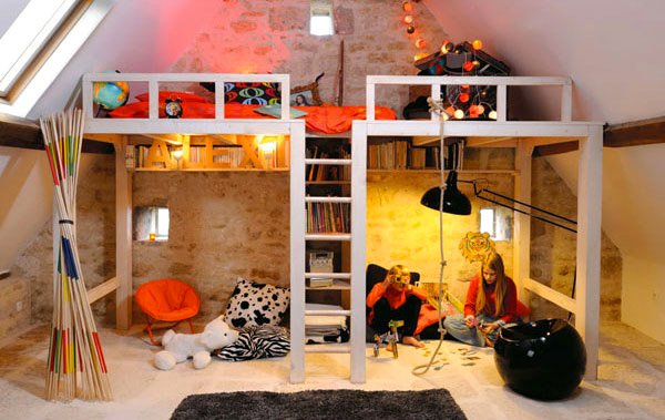 Kid's Bedroom Furniture: Exciting Loft Bed Designs | Home Design Lover