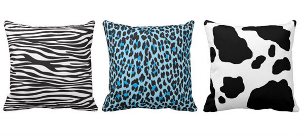 Animal Skin Pillows