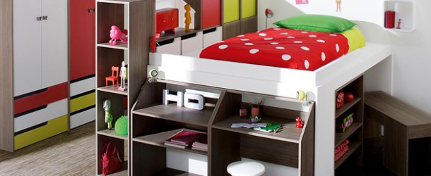 Kid’s Bedroom Furniture: Exciting Loft Bed Designs