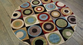 15 Geometrical and Artisitc Modern Round Area Rugs