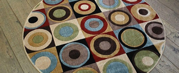 15 Geometrical and Artisitc Modern Round Area Rugs
