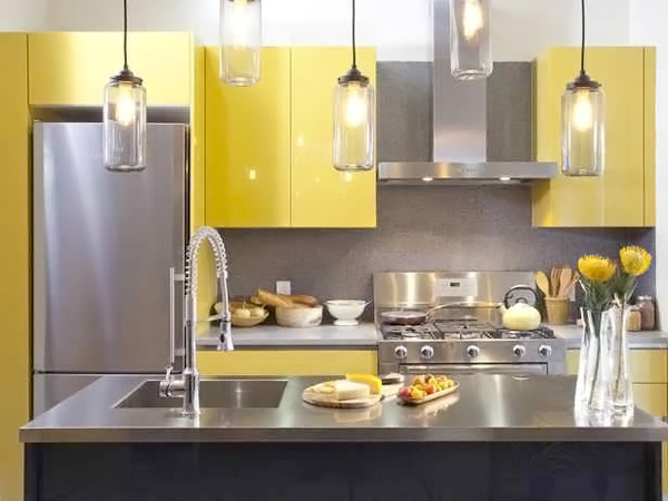 Yellow Cabinets