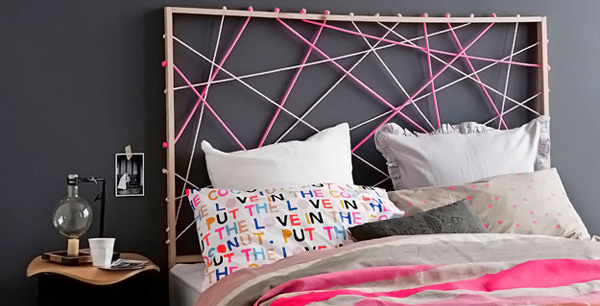 Rope Design Headboard