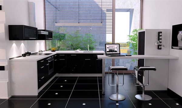 kitchen black