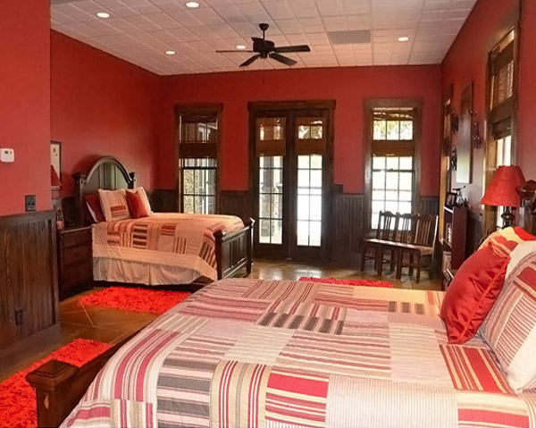 Red Bedroom Designs