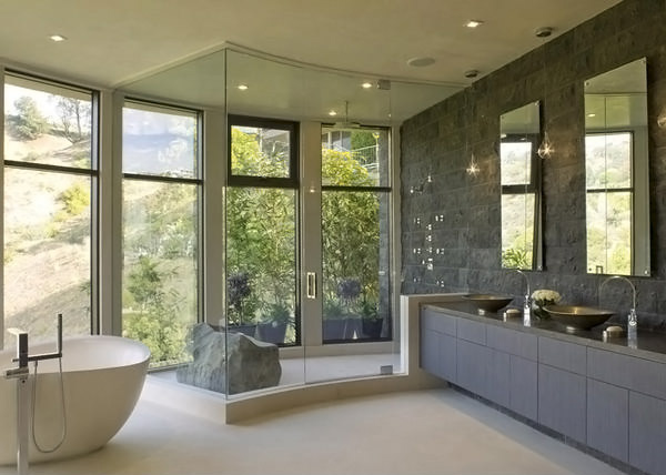 Gray Bathroom Designs