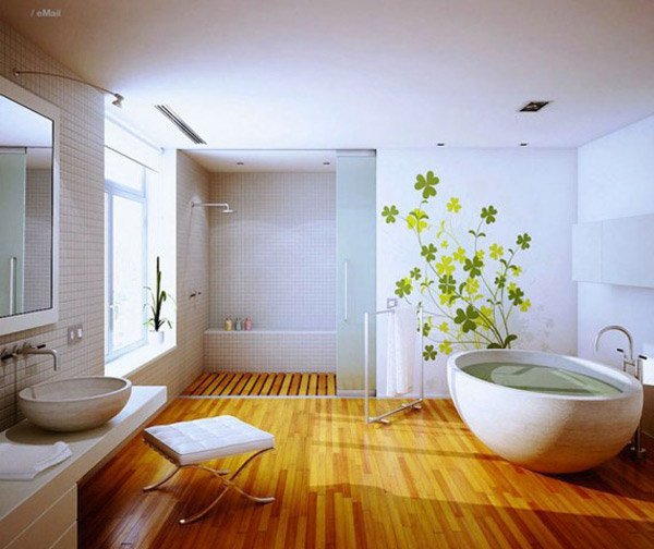 wooden Bath