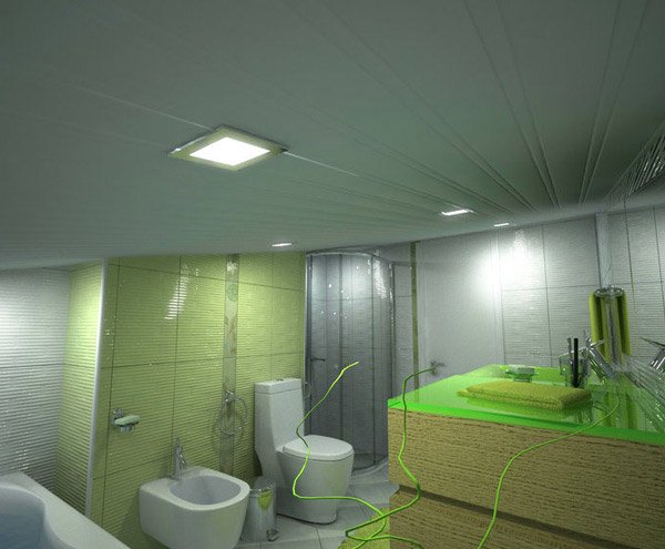 Green Bathroom Designs