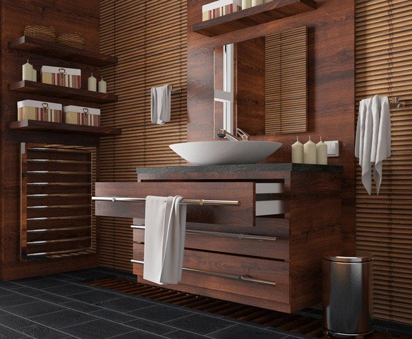 Wooden Bathroom Designs