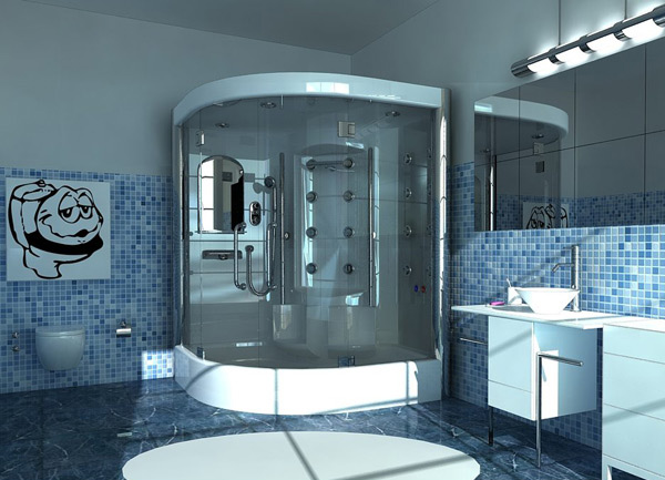 Blue Bathroom Designs