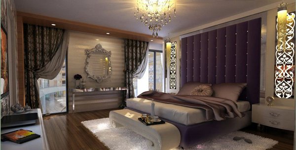 Purple Bedroom Designs