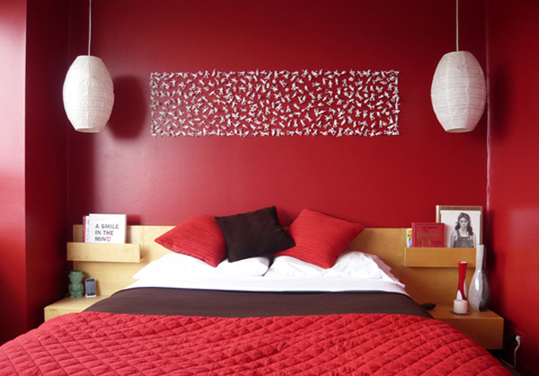 Matt's Color of Passion Bedroom