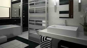 20 Eye Catching and Luxurious Black and White Bathrooms