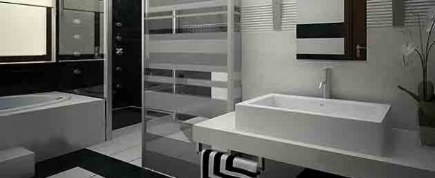 20 Eye Catching and Luxurious Black and White Bathrooms