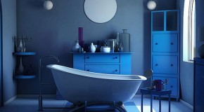 18 Cool and Charming Blue Bathroom Designs