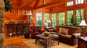 15 Warm and Cozy Country Inspired Living Room Design Ideas
