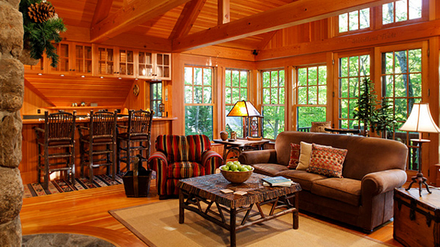 15 Warm and Cozy Country Inspired Living Room Design Ideas | Home ...