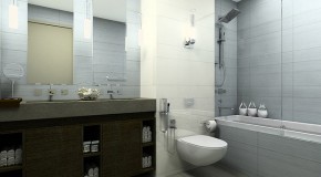 A Look at 15 Sophisticated Gray Bathroom Designs