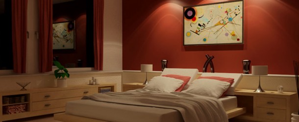 15 Invigorating Red Bedroom Designs