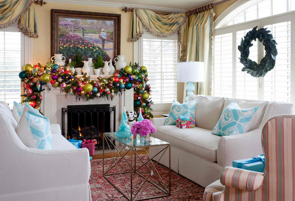 christmas fireplace designs