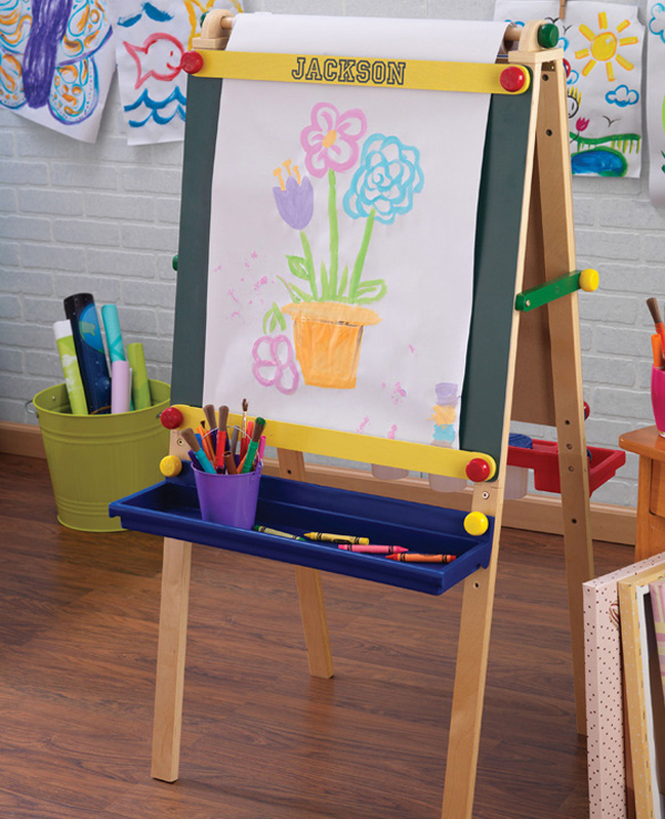 simple wooden easel
