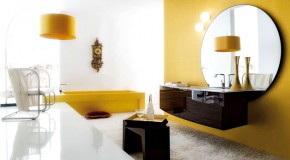 15 Charming Yellow Bathroom Design Ideas