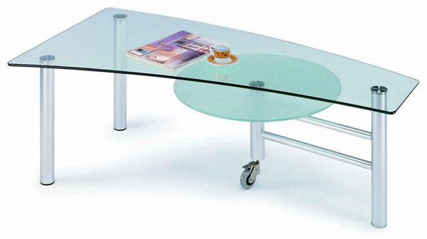 modern glass table