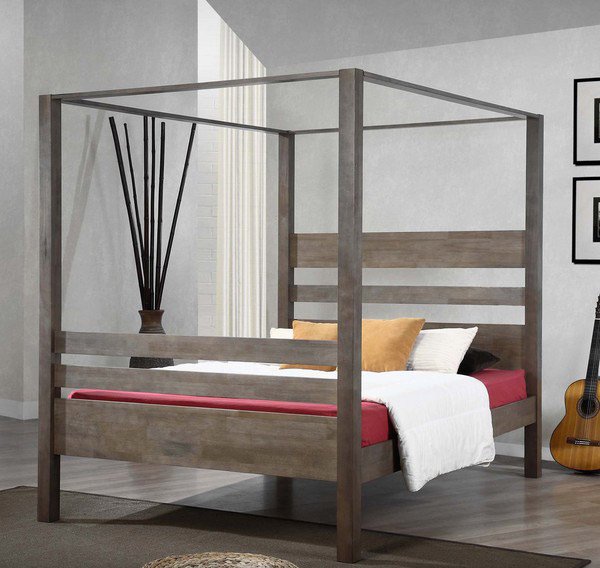 15 Simple Four Poster Canopy Beds | Home Design Lover