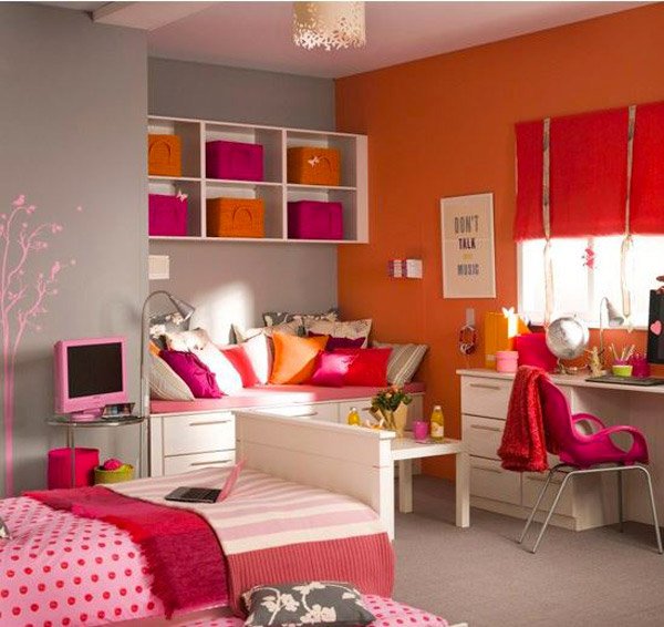 Vibrant Girl's Bedroom