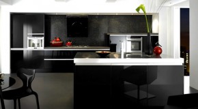 15 Black and Gray High Gloss Kitchen Designs