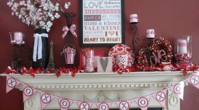 15 Ways to Decorate Your Mantles This Valentine’s Day