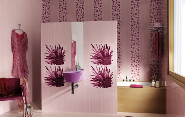 purple sink designs