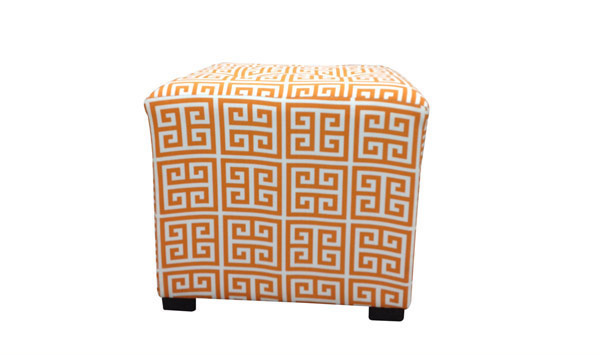 Amelia Chain Square Tufted Ottoman