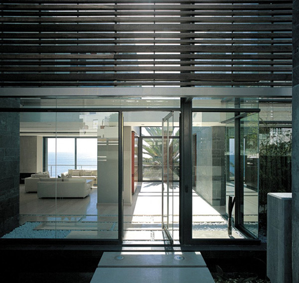 glass walls