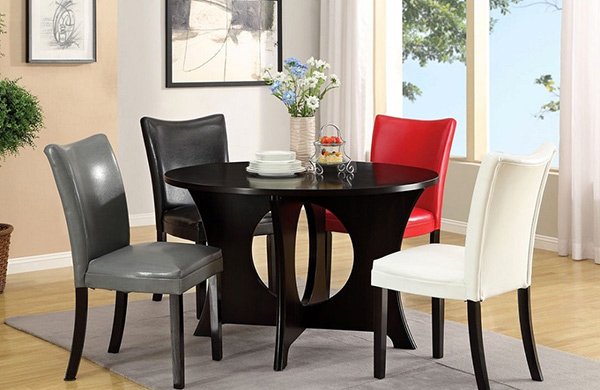 A Burst of Colors from 20 Dining Sets with Multi-Colored Chairs | Home