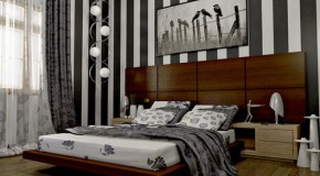 20 Bedroom Ideas with Striped Walls