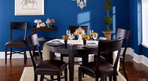 15 Wonderfully Planned Blue Dining Room Designs