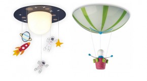15 Imaginative Ceiling Light Designs for Boy’s Bedroom