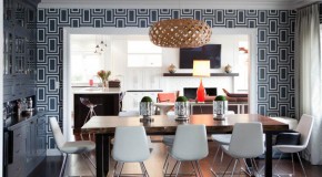 15 Geometrical Dining Room Designs