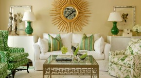 20 Refreshing Green-Themed Living Rooms