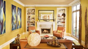 15 Fab Living Room Designs with Yellow Accent