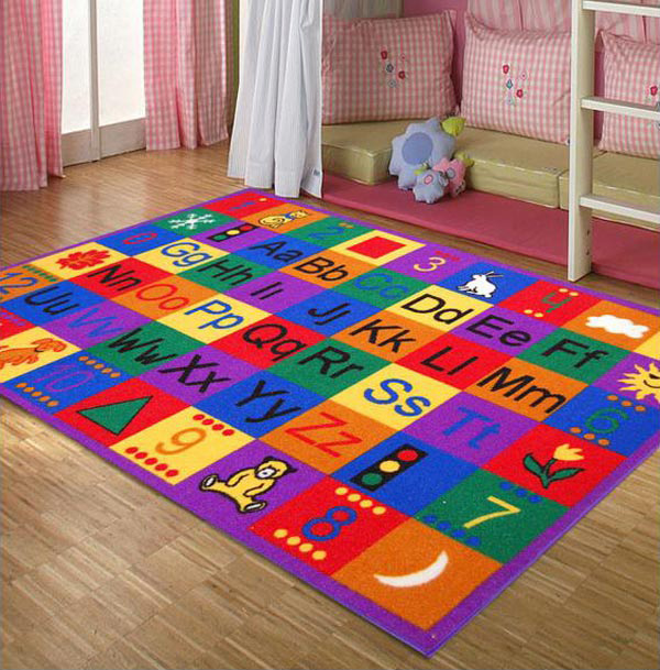 colorful rugs for kids